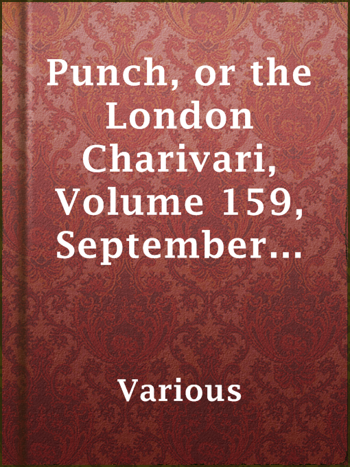 Title details for Punch, or the London Charivari, Volume 159, September 22, 1920 by Various - Available